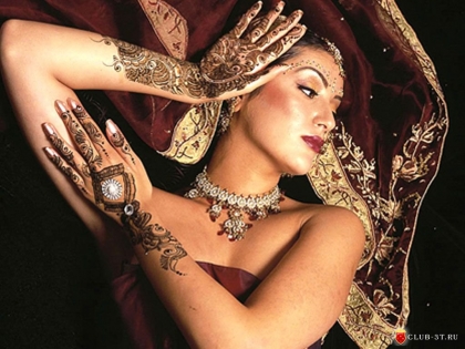 Менди — искусство татуировки хной Татуировки хной