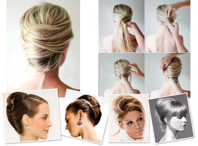 Прическа-ракушка