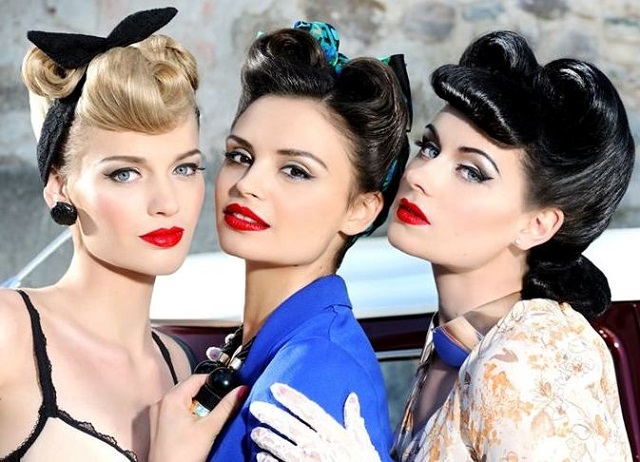 Прически в стиле 40-х