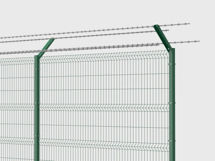 Панельный забор из сварной проволоки
