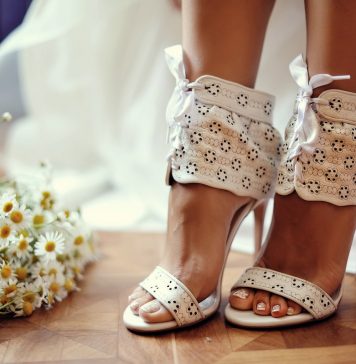 Свадебный педикюр