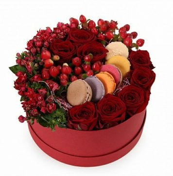 Цветы в коробке