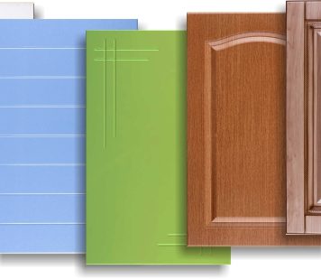 Фасады с ПВХ, 3D акриловой кромкой