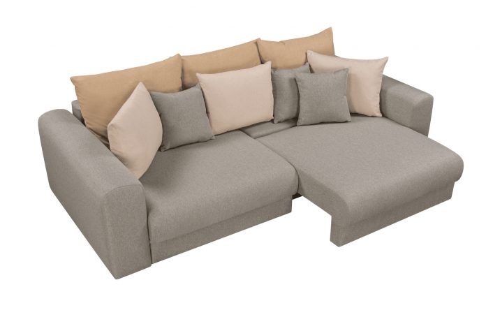 Прямые тканевые диваны