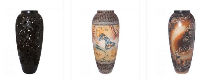 Как выбрать напольную вазу