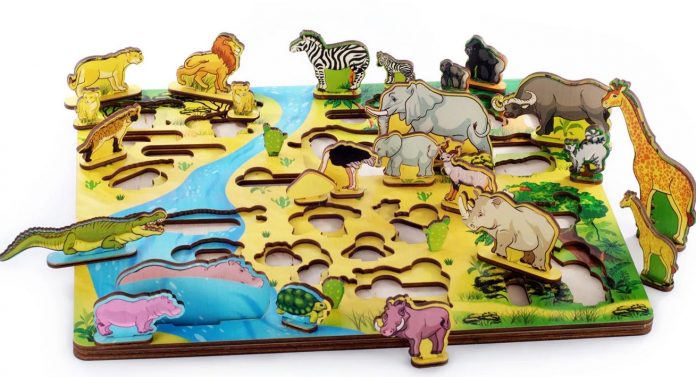 Деревянные пазлы для детей и их преимущества