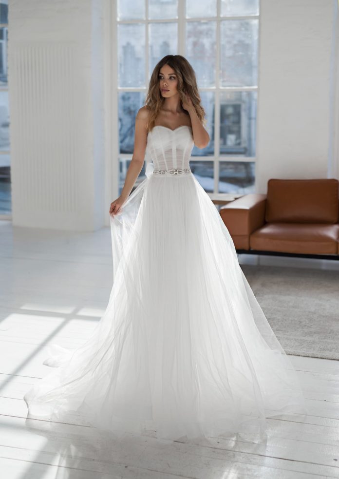 Свадебные платья: главное силует