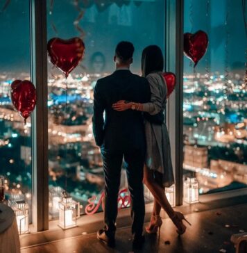 Как провести романтический вечер в Москва-сити