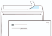 Бумажные изделия/конверты и губки: ассортимент готовой продукции для рекламы и маркетинга