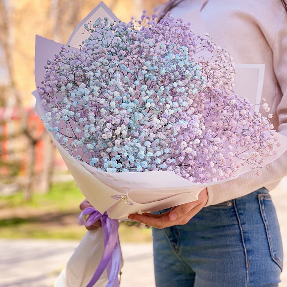 Букеты из гипсофилы: какие особенности