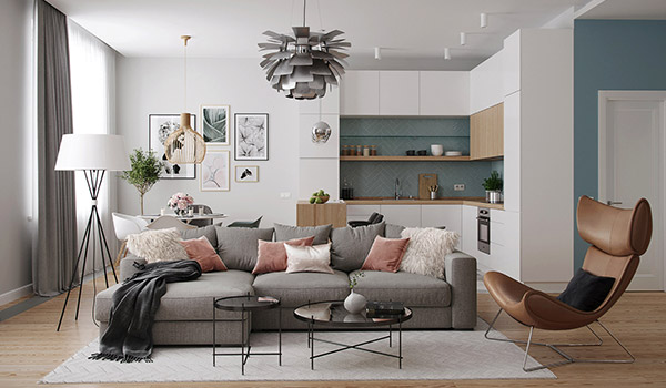 Дизайн интерьера квартир от BACKGROUND Studio