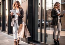 Бизнес Стиль Магазин Женской Одежды