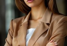 Женский пиджак в бизнес-образе