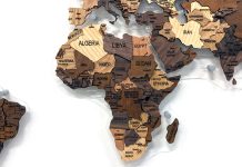 Деревянная карта мира: Ваш портал в мир приключений