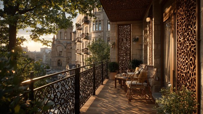 Установка рольставней на балкон превращает обычное пространство в комфортную зону отдыха